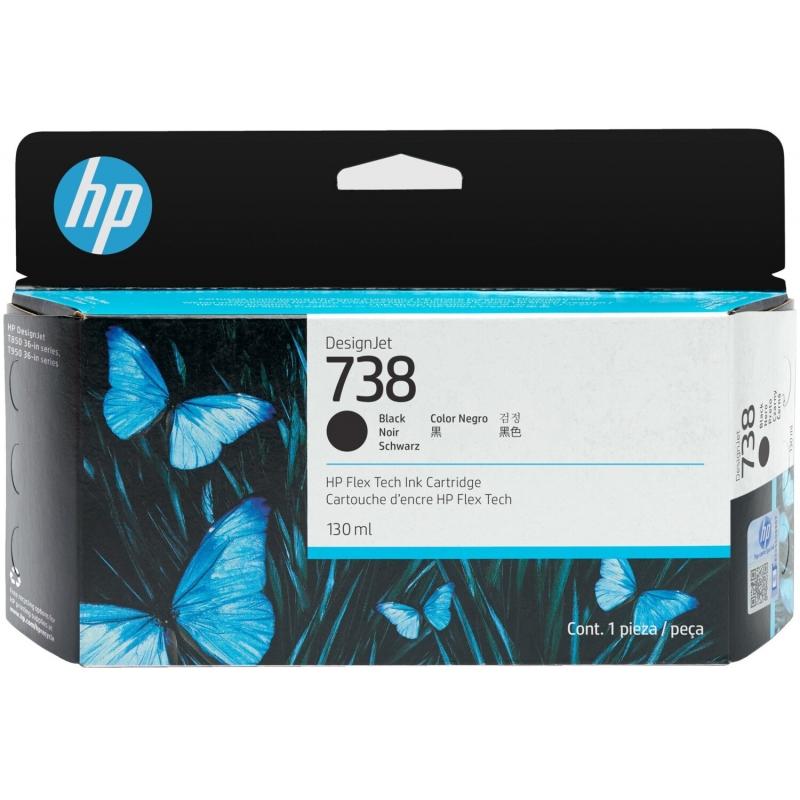 HP 498N4A Negro Cartucho de Tinta Original - 738