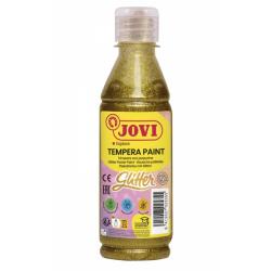 Jovi Glitter Tempera - Tempera Liquida Base Agua - Particulas de Purpurina - Excelente Rendimiento - Secado Rapido - Fluidez Opt