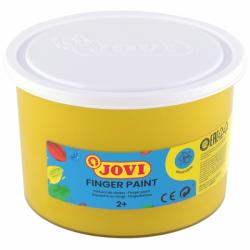 Jovi Finger Paint Bote de 500ml Pintura de Dedos - Ingredientes Naturales - Colores Mezclables - Textura Gelatinosa - Lavable - 