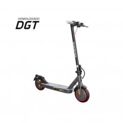 Mascooter S1 Patinete Electrico Motor 300W - Homologado DGT - Autonomia hasta 20km - Carga Maxima 100kg - Ruedas 8.5" - Color Ne