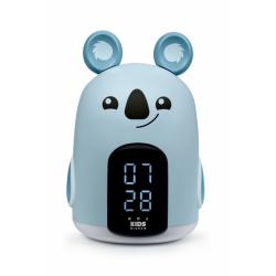 Bigben Kids Despertador Luz Nocturna Tactil - Alarma y Luz - 3 Sonidos de Alarma - Intensidad de Luz Ajustable - Pantalla con Ho