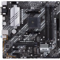 Asus Prime B550M-A Placa Base AMD Ryzen M.2, PCIe 4.0, HDMI, D-Sub, DVI, SATA III, USB-A 3.2, DVI-D