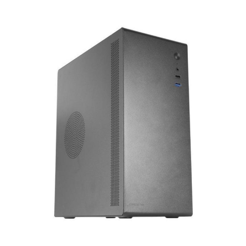 Tacens ORUMX Minitorre Slim Ultra Compacta - Estructura de Acero - Ventilador 80mm - Soporte MicroATX/Mini-ITX - 4 Discos Duros 