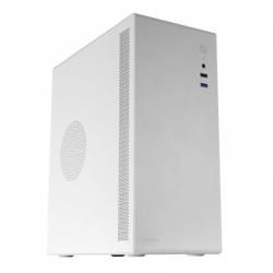 Tacens ORUMX Minitorre Slim Ultra Compacta - Estructura de Acero Resistente - Ventilador 80mm - Soporte MicroATX/Mini-ITX - 4 Ba