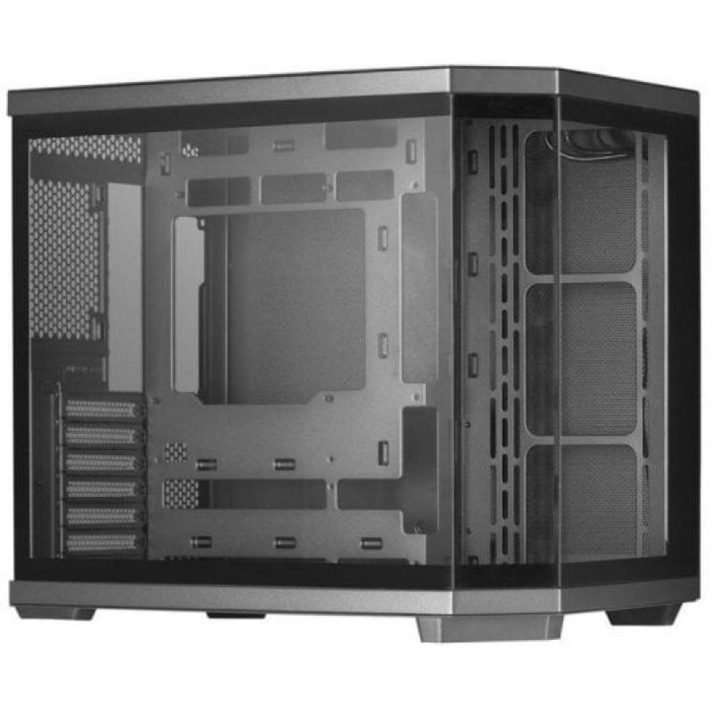 Mars Gaming CUSTOM MC-3TCORE Caja Gaming - Triple Cristal Templado - Soporte 10 Ventiladores - Placas Base Conector Inverso - US