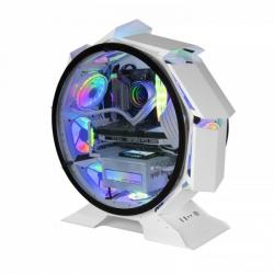 Mars Gaming MCORB Caja PC - Refrigeracion Extrema - Doble Ventana Cristal Templado - Interior XL - Compatible con CPU Coolers Gr