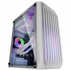 Mars Gaming MC-S2 Caja Compacta Gaming - Ventiladores FRGB - Soporte Refrigeracion Liquida - Compatible Micro-ATX/Mini-ITX - Ven