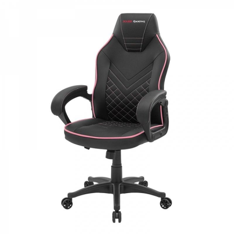 Mars Gaming MGCX Silla Ergonomica - Calidad Premium - Air-Tech PRO - Relleno Multicapa - Piston Clase 4 - Ruedas XL - Color Negr