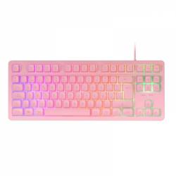 Mars Gaming MK023 Teclado Gaming - Tecnologia H-Mech RED - Iluminacion FRGB - Anti-Ghosting - Compatibilidad Universal - Estruct