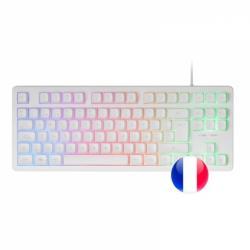 Mars Gaming MK023 Teclado Gaming - Tenkeyless - H-Mech RED - Iluminacion FRGB - Anti-Ghosting - Compatible con Windows, Linux, C