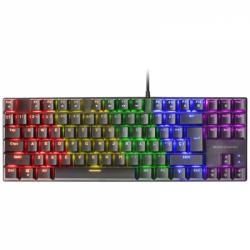 Mars Gaming MK80 Teclado Gaming Mecanico - TKL Compacto - Iluminacion RGB - Teclas Doble Inyeccion - Switches Antipolvo - Multip