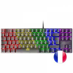 Mars Gaming MK80 Teclado Gaming Mecanico - TKL Compacto - Iluminacion RGB - Teclas Imborrables - Switches Antipolvo - Multiplata