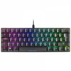 Mars Gaming MKMINI Teclado Gaming - Ultra-Compacto 60% - Iluminacion FULL RGB - Switches Mecanicos OUTEMU PRO - Software Persona