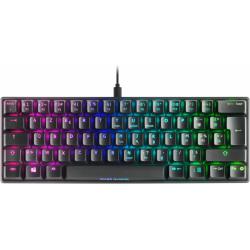 Mars Gaming MKMINI Teclado Gaming - Ultra-compacto 60% - Iluminacion FULL RGB - Switches Mecanicos OUTEMU PRO - Software Persona