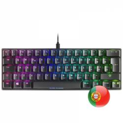 Mars Gaming MKMINI Teclado Gaming - Ultra-Compacto 60% - Iluminacion RGB Chroma - Switches Mecanicos OUTEMU Pro - Software Perso