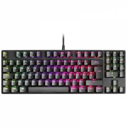 Mars Gaming MKREVO PRO Teclado TKL Compacto - Iluminacion RGB 16.8M - Switches Mecanicos OUTEMU PRO - Anti-Ghosting Total - Mult