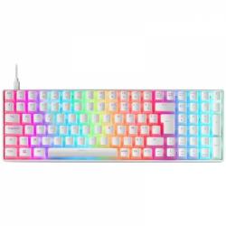 Mars Gaming MKULTRA Teclado Gaming Premium - Tamaño Compacto 96% - Teclas PBT Pudding - Iluminacion RGB Chroma - Switches OUTEMU