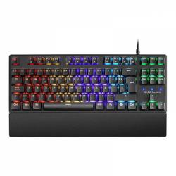 Mars Gaming MKXTKL Teclado Mecanico - Ultracompacto TKL - Switches OUTEMU SQ - Retroiluminacion RGB - Reposamuñecas Ergonomico E