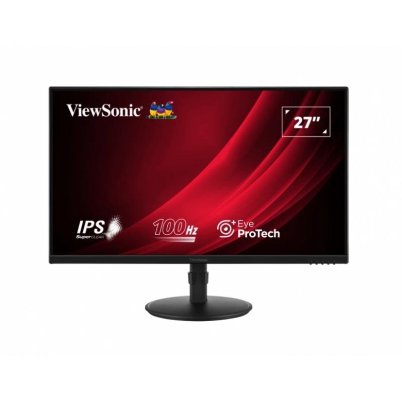 Viewsonic Monitor 27" VG2708A LED IPS FullHD - 16:9 - VGA - HDMI - DisplayPort - USB - Altavoces - Ajustable en Altura - Color N