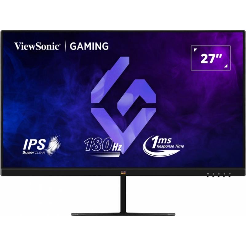 Viewsonic Monitor 27" VX2779-HD-PRO IPS FullHD - 180Hz - Respuesta 1ms - 16:9 - 2 HDMI - DisplayPort - HDR10 - Color Negro