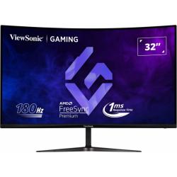 Viewsonic Monitor 32" VX3218C-2K QHD - 165hz - Respuesta 1ms - 1500R Curve Monitor - 16:9 - 250 nits - 2 HDMI - DisplayPort - Al