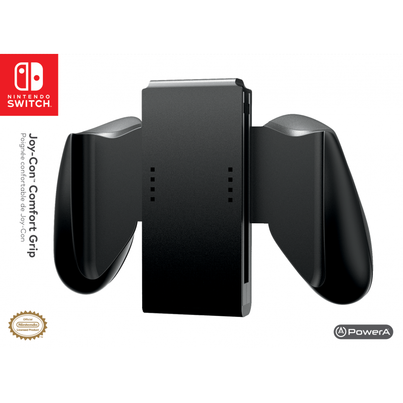 PowerA Comfort Grip Joy-Con para Nintendo Switch - Color Negro