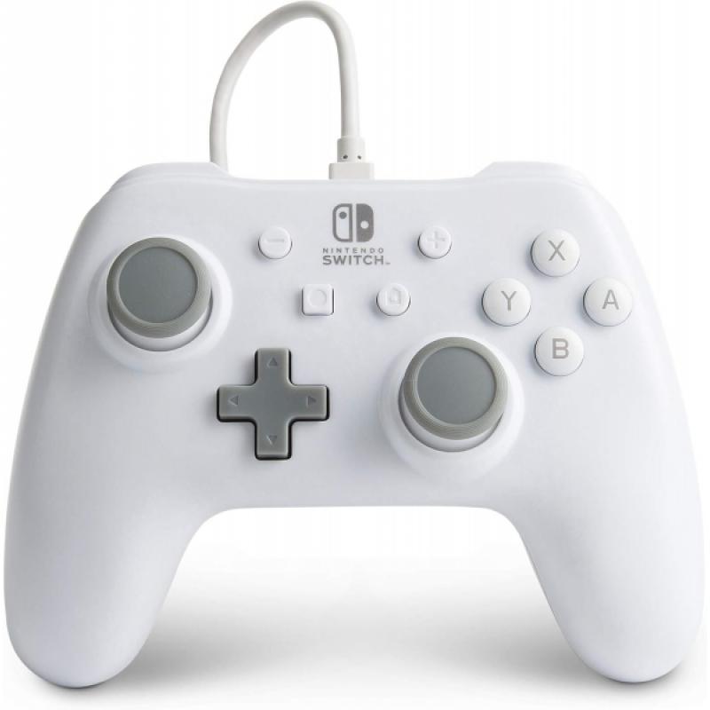 PowerA Mando con Cable para Nintendo Switch - Color Blanco