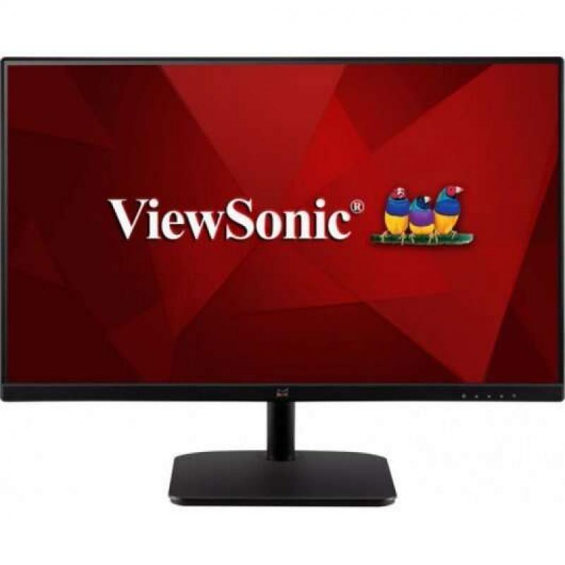 ViewSonic Monitor LED 24" IPS Full HD 1080p - Respuesta 4ms - 16:9 - HDMI, VGA - Angulo de Vision 178º - VESA 75x75mm