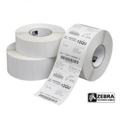 Zebra Z-Select 2000T Pack de 12 Rollos de Etiquetas Termicas Originales 102x76mm - Adhesivo Permanente - 930 Unidades x Rollo - 