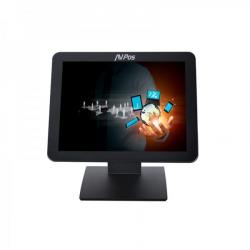 AVPos AVPos-T17 Monitor Tactil de 15 Pulgadas - Pantalla True Flat Capacitiva de 10 Puntos - 1280x1024 - 400CD/M2 - VGA - Color 