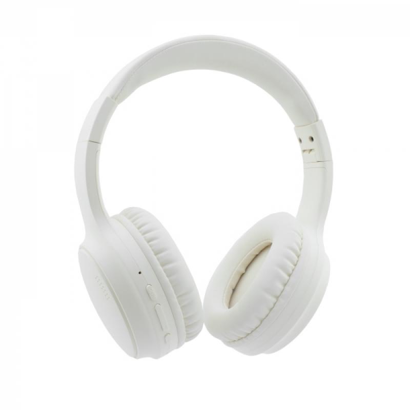 Coolbox Air40 Auriculares BT - ANC - Sonido Envolvente - Conectividad Inalambrica Avanzada - Color Blanco