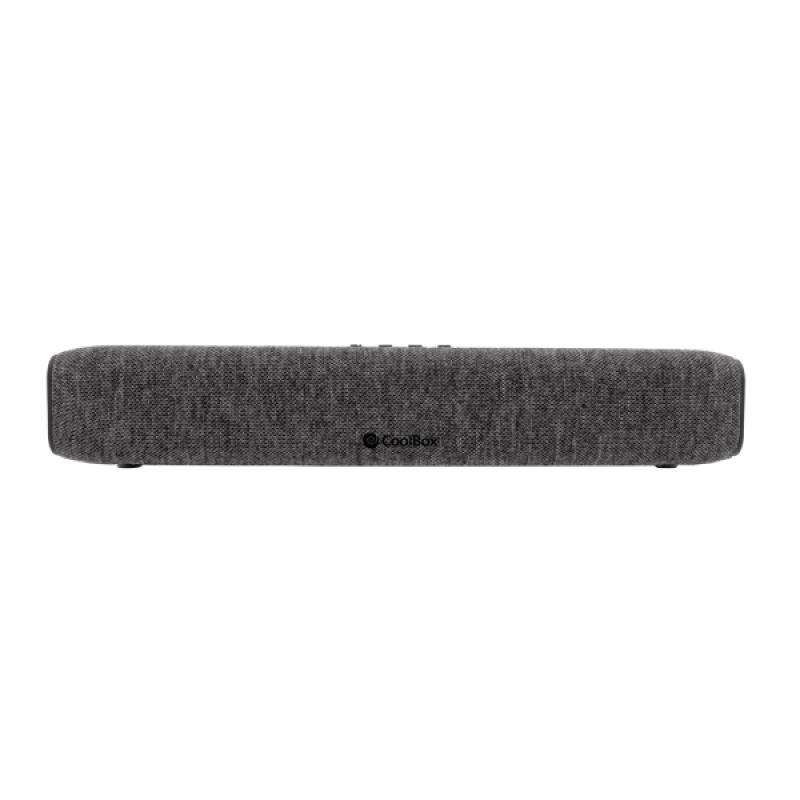 Coolbox Band BS23 Barra - Potencia 10W x2 - Sonido Envolvente - Diseño Compacto - Color Gris