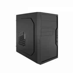 Coolbox Caja para PC Micro ATX M550 USB-C con Fuente de Alimentacion - USB-C - Fuente Incluida - Diseño Compacto - Color Negro