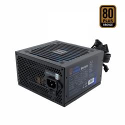 Coolbox Force-BR 500W Fuente de Alimentacion - Certificacion 80+ Bronze - Eficiencia Energetica - Diseño Compacto - Confiabilida