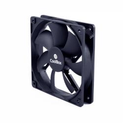 Coolbox Ventilador Auxiliar 90MM - Conexion 3-Pin - Velocidad 1600RPM - Color Negro