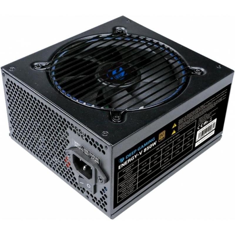 Coolbox F.ALIM. DG ENERGY-V 850W 80+GOLD ATX3.0 PCIE5.0 - Alta Eficiencia - Compatibilidad ATX3.0 - Soporte PCIE5.0 - Color Negr