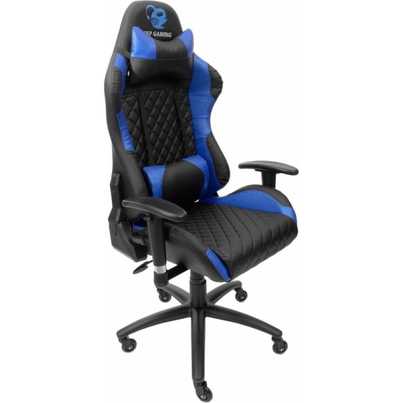 Coolbox DeepGaming DeepCommand2 Silla - Ergonomia Avanzada - Reposabrazos Ajustables - Material Transpirable - Diseño Moderno - 